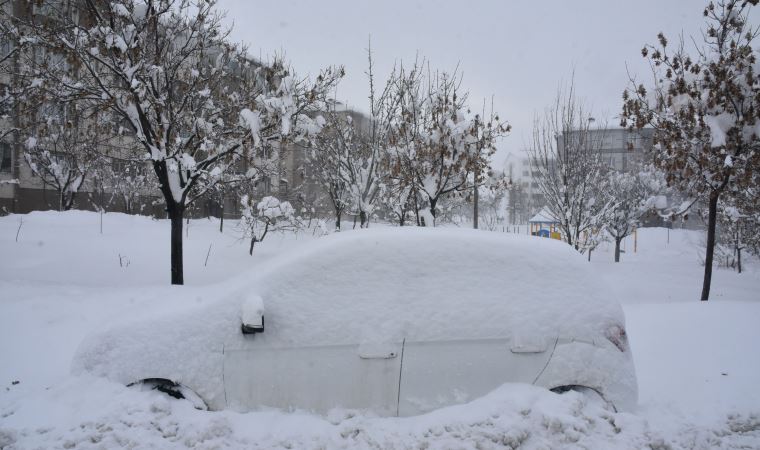 Karın etkili olduğu Bitlis'te 82 köy yolu ulaşıma kapandı