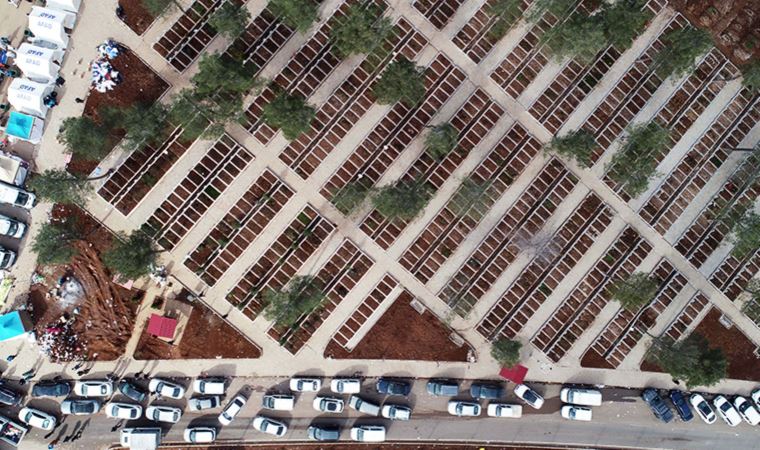 6. günde Kahramanmaraş'tan kahreden kareler... Ölümün fotoğrafı havadan çekildi