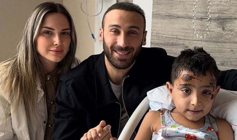 Beşiktaşlı Cenk Tosun, depremzede Cavit ile Antalya'da buluştu