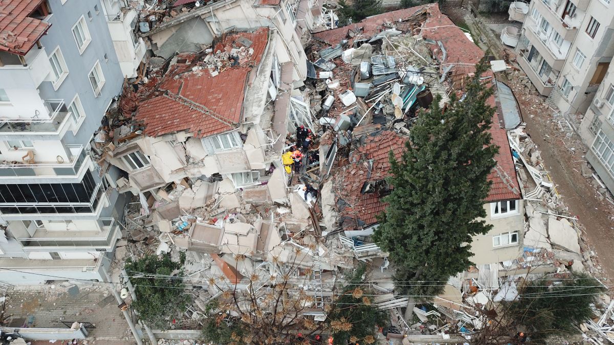 Deprem üstüne deprem! Hatay'daki yıkım havadan görüntülendi