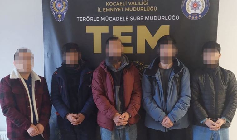 Kocaeli'de IŞİD operasyonu: 5 tutuklama