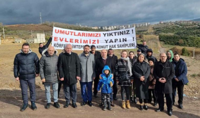 Kocaeli Körfez’deki TOKİ konutları: 'Müteahhit yok, bırakıp kaçmış gitmiş'