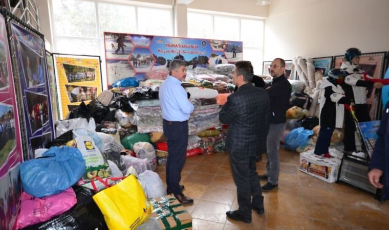 Depremzedeler için çeşitli bölgelerden yurttaşlar birlik oldu!