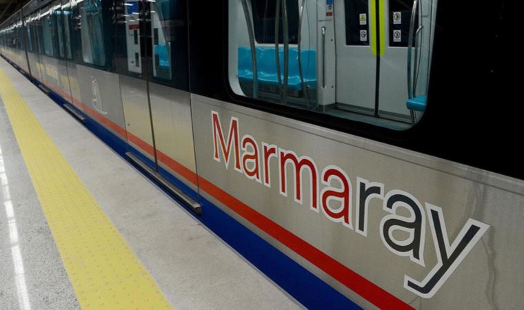 Marmaray seferlerinde aksama: 'Yaşanan üzücü olay nedeniyle...'