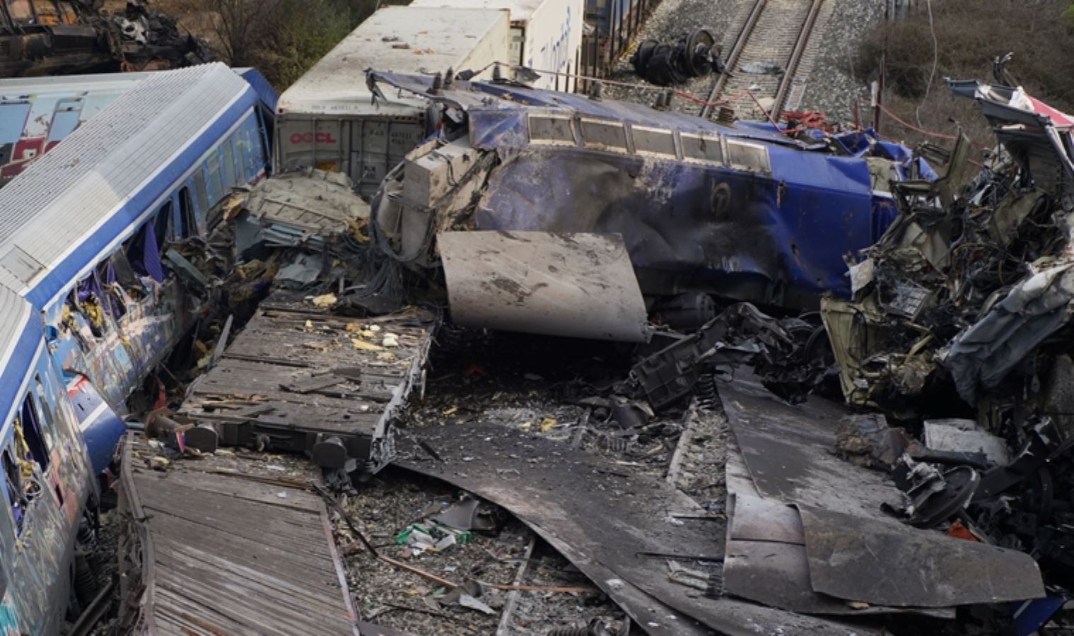 Yunanistan’da tren kazasında can kaybı 43’e yükseldi