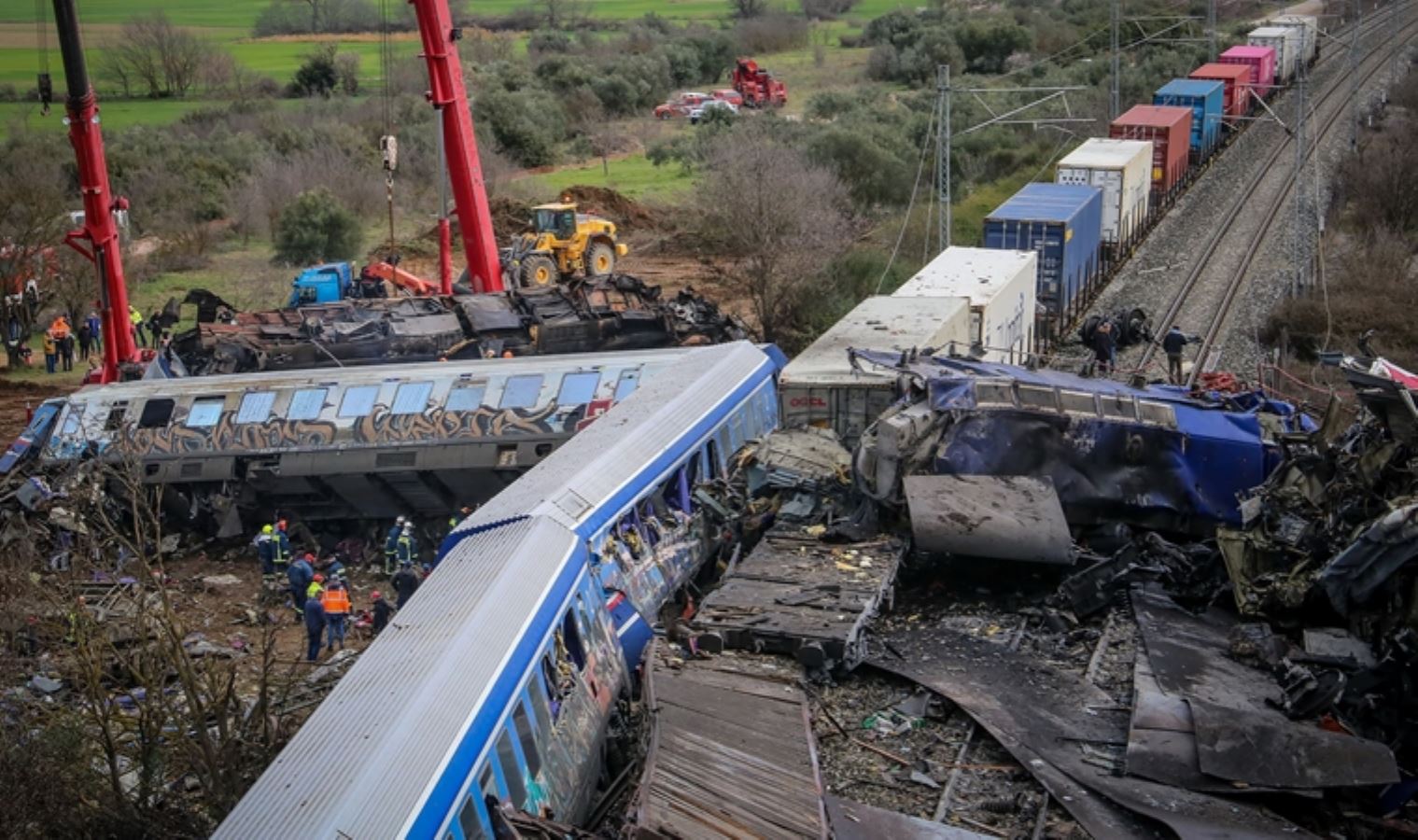 Yunanistan’da tren kazasında can kaybı 43’e yükseldi