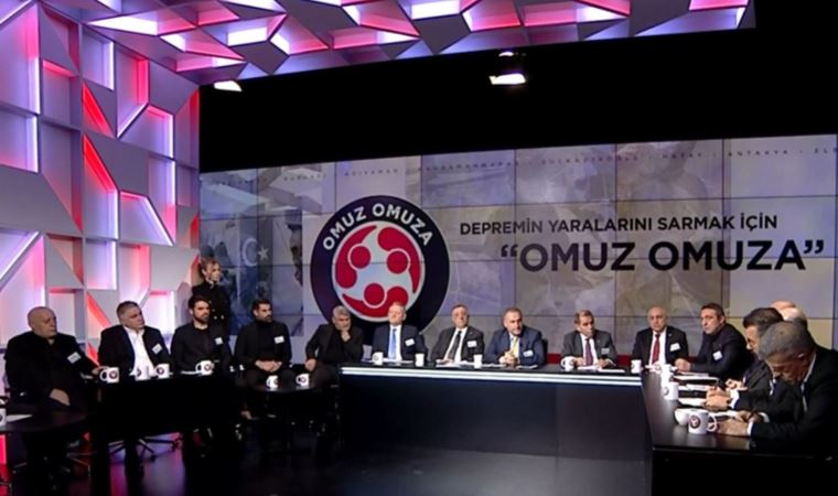 Türk futbol ailesinden 'Omuz omuza' 845.7 Milyon TL bağış!