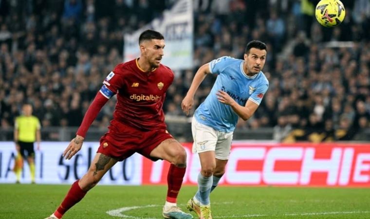 Olaylı 'Başkent Derbisi'nde Lazio'ya tek gol yetti