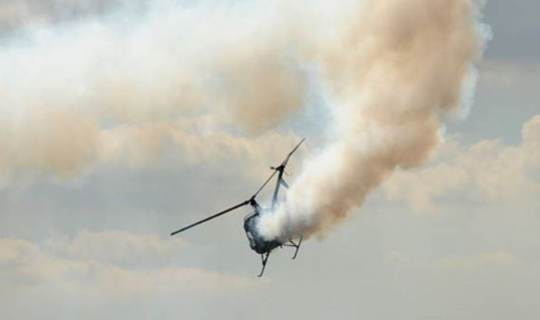 Kolombiya'da askeri helikopter düştü