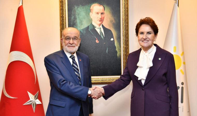 Karamollaoğlu'ndan Akşener'e ziyaret