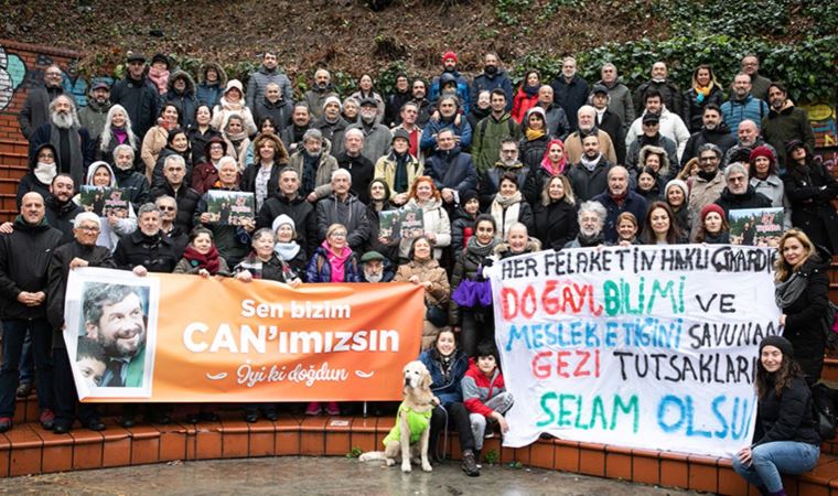 Gezi Davası'nda tutuklanan avukat Can Atalay'a arkadaşlarından doğum günü mesajı!