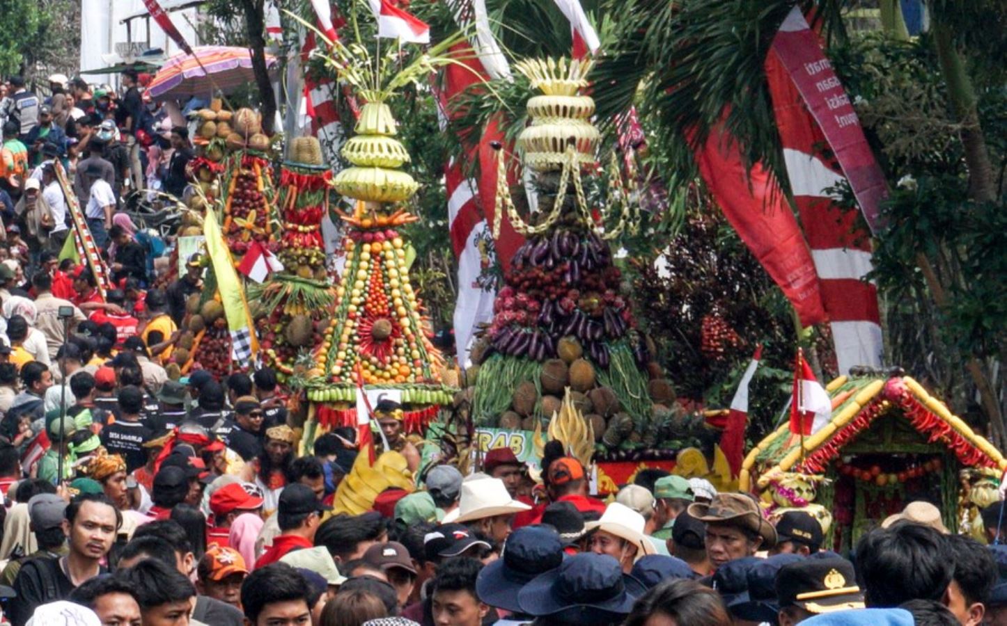 Endonezya'da durian festivali