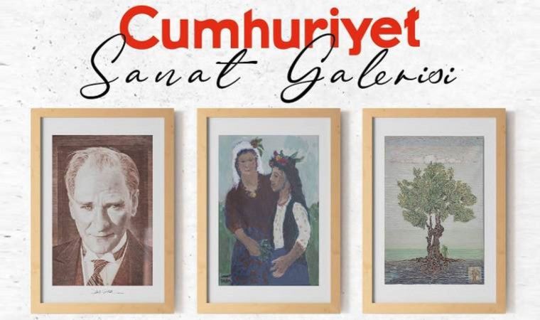 Cumhuriyet Sanat Galerisi çevrimiçi oldu