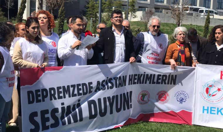 Depremzede asistan hekimlerden 'nakil' talebi: 'Sesimizi duyun!'