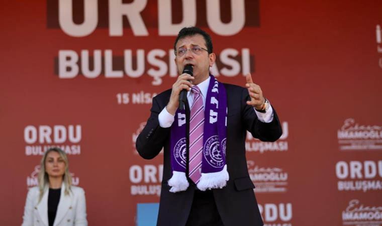 İBB Başkanı Ekrem İmamoğlu Ordu'da... 'Deprem olduktan sonra 48 saat neredeydiniz' diye soracağız!