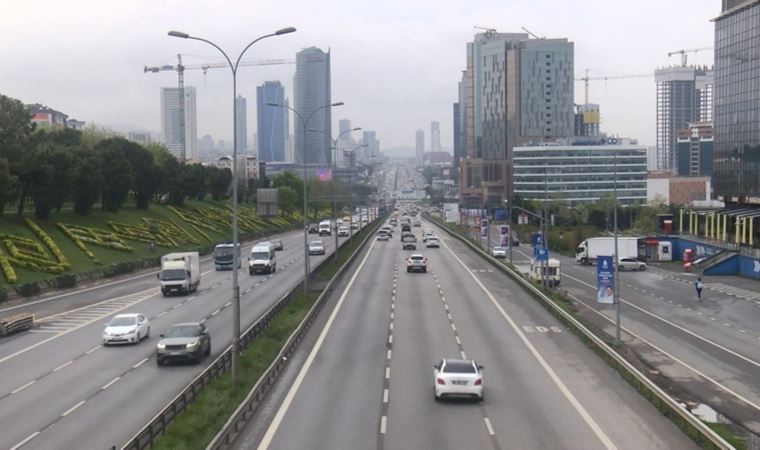 İstanbul'da arefe günü yollar boş kaldı