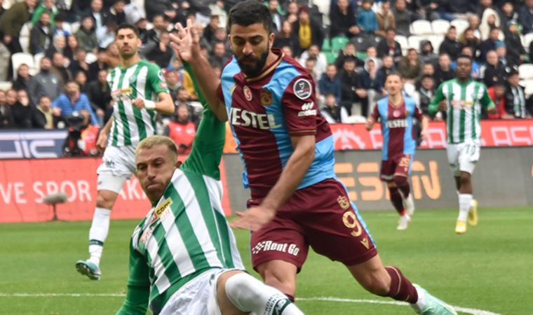 Trabzonspor'a Bjelica'da çare olamadı! Konyaspor 2-1 Trabzonspor