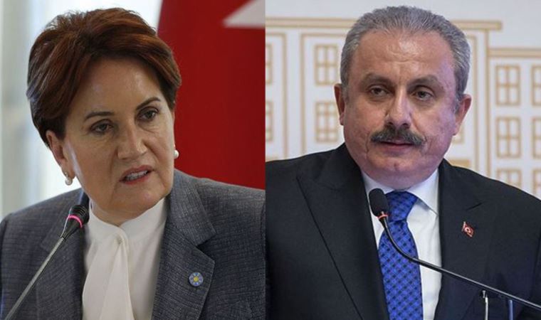 TBMM Başkanı Mustafa Şentop'tan Meral Akşener'e 'mermi' tepkisi!