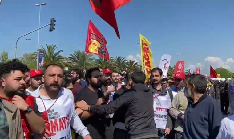 Son Dakika: Maltepe'de 1 Mayıs polis müdahalesiyle başladı