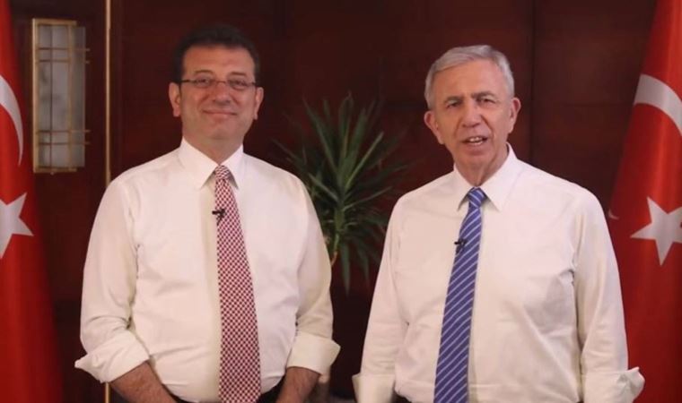 Ekrem İmamoğlu ve Mansur Yavaş'tan ortak video: İlk turda bitirelim