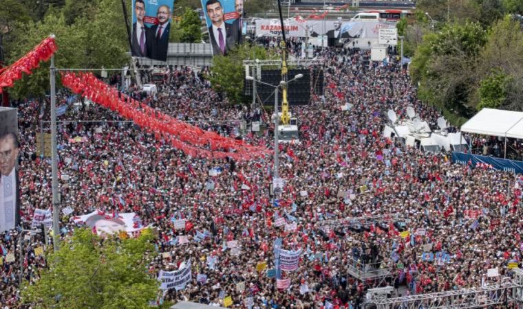 Son dakika... Ankara'da mahşeri kalabalık! Millet İttifakı liderleri yüz binlere seslendi!