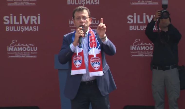 Son Dakika... Ekrem İmamoğlu: Bu millet size Ekrem İmamoğlu'nu yedirmez