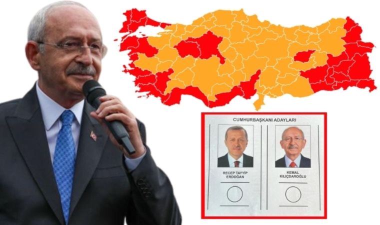 Kemal Kılıçdaroğlu en yüksek oyu hangi illerde aldı? Kemal Kılıçdaroğlu'nun en yüksek oy aldığı 10 il...