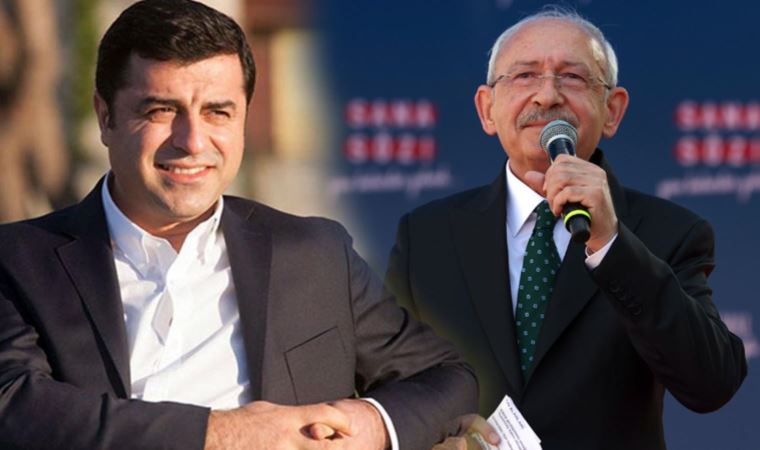 Selahattin Demirtaş'tan forslu 'Kılıçdaroğlu' paylaşımı: 'Benim oyum sizedir'