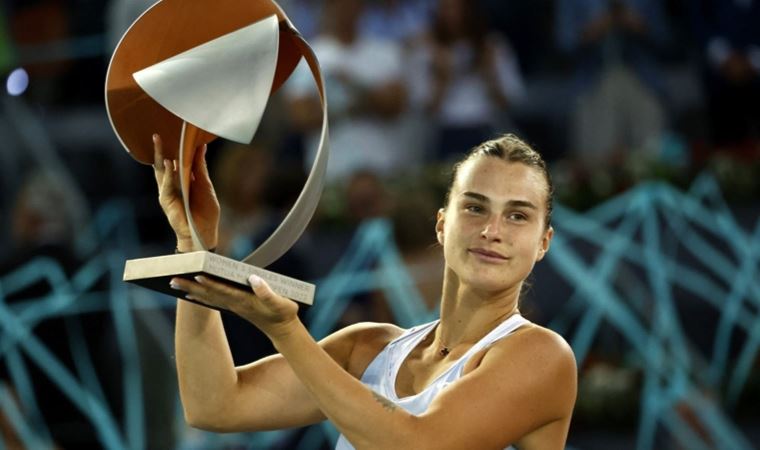 Madrid Açık'ta zafer Aryna Sabalenka'nın oldu