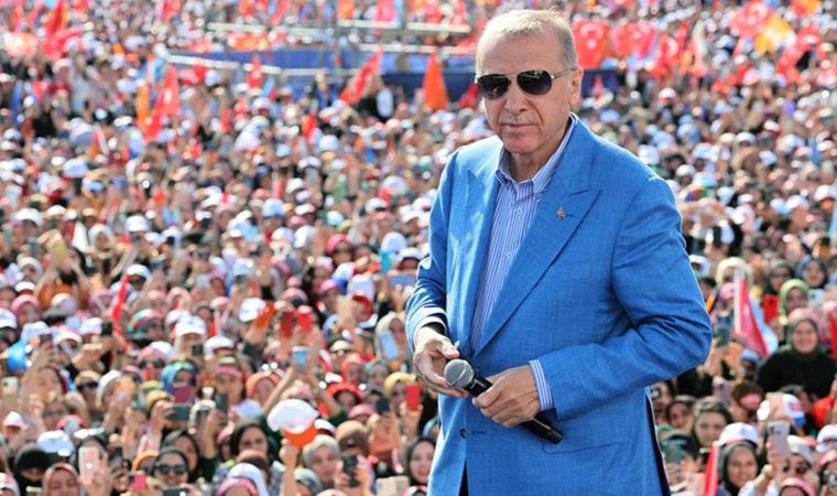 Son Dakika... Erdoğan İstanbul mitinginde yine aynı 'yalan'a sarıldı