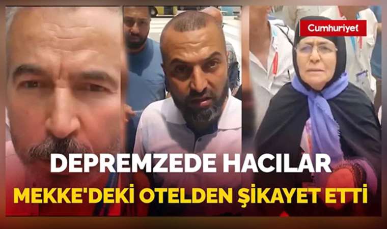 Hacılar, Mekke'deki otelden şikayet etti: 