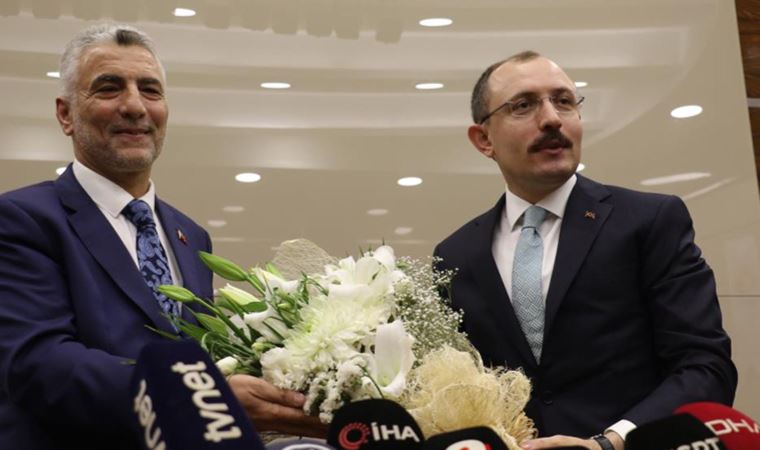 Ticaret Bakanı Ömer Bolat Mehmet Muş'tan görevi devraldı