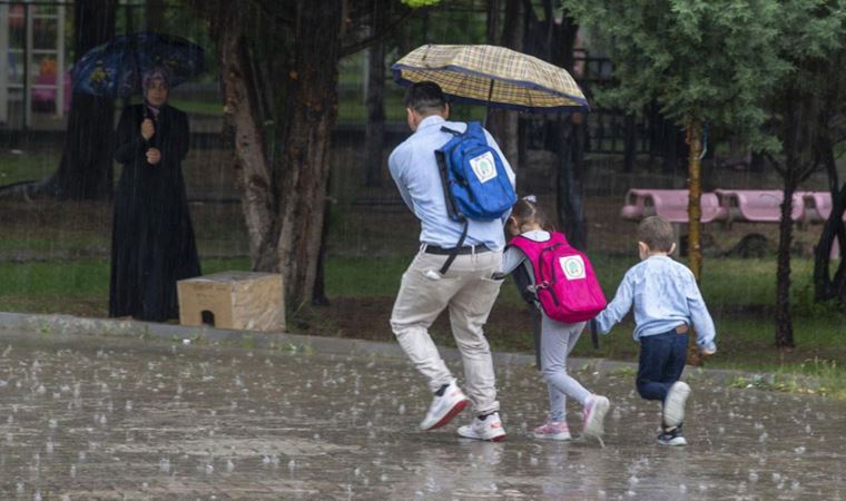 Sinop’ta taşımalı eğitime bir günlük 'sağanak' molası