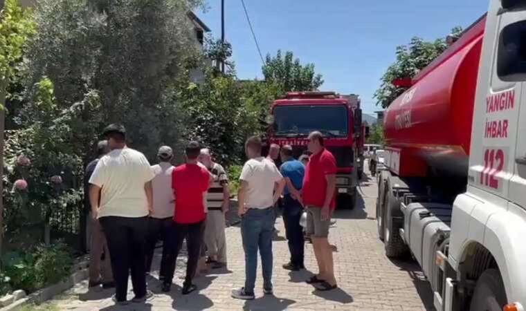 Bursa'da yangın çıkan evde 3 çocuk dumandan etkilendi