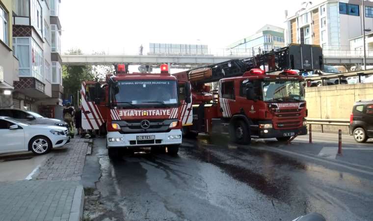 İstanbul Avcılar'da odaları kiraya verilen evde yangın