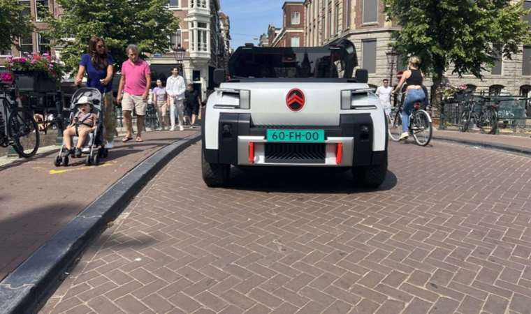 Citroen Oli Amsterdam'da yola çıktı