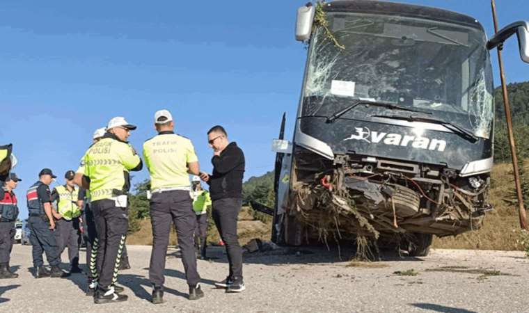 Bolu'da yolcu otobüsü yoldan çıktı: Çok sayıda kişi yaralandı!