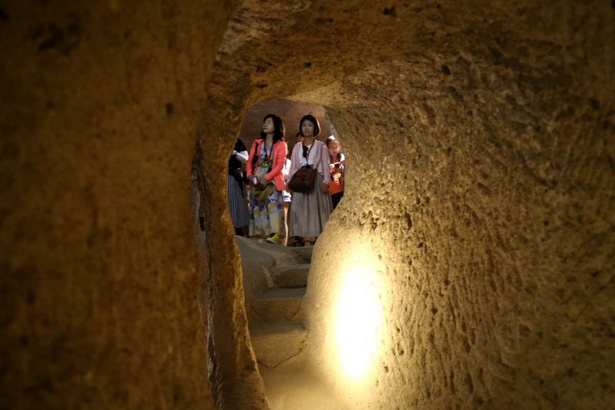 Kapadokya'nın gizemli yer altı şehri