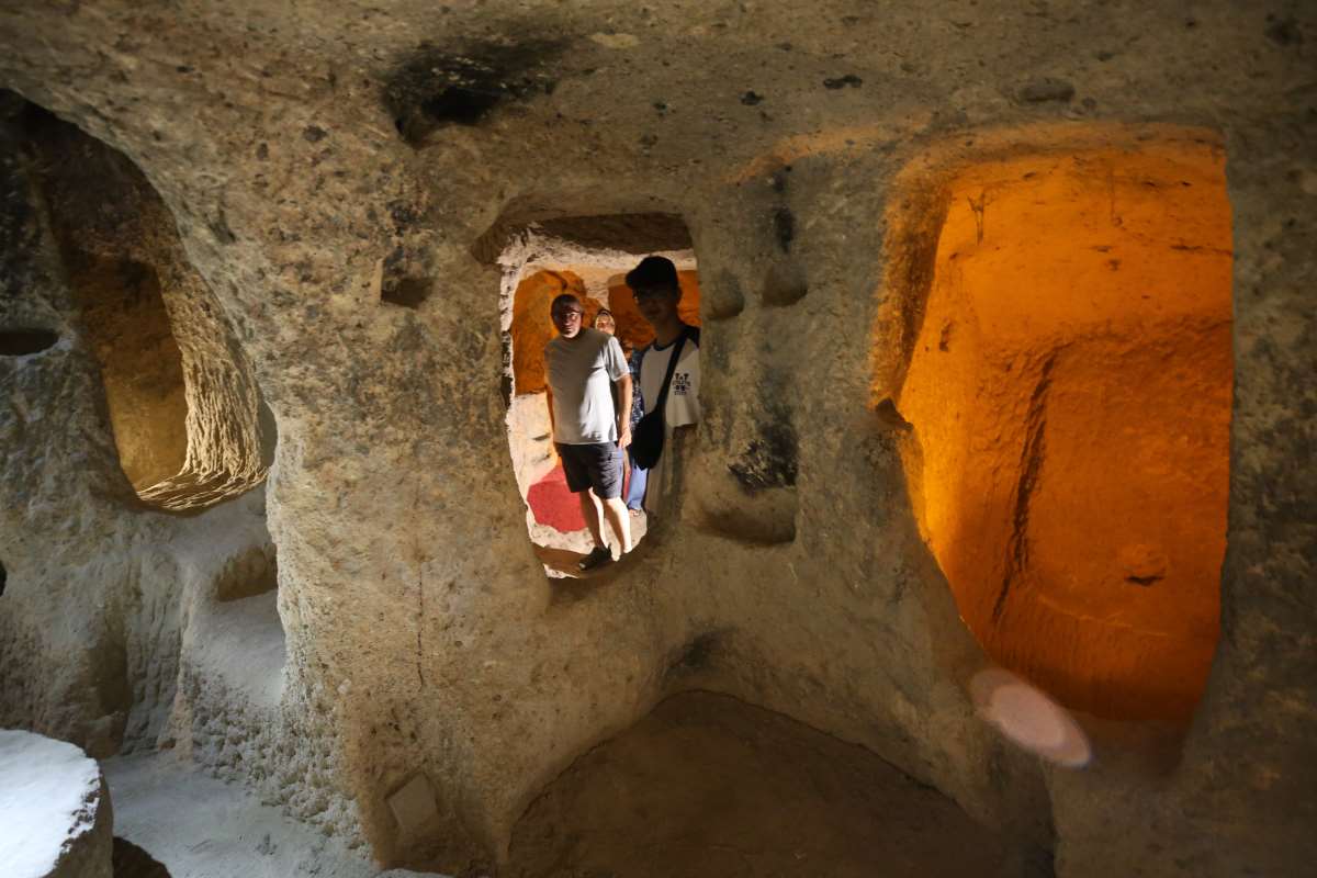 Kapadokya'nın gizemli yer altı şehri