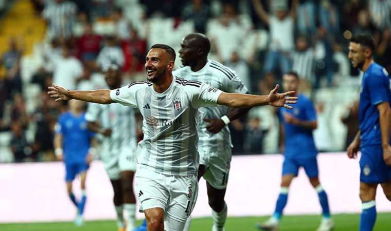 Beşiktaş Avrupa'ya galibiyetle başladı! Beşiktaş 3-1 Tirana