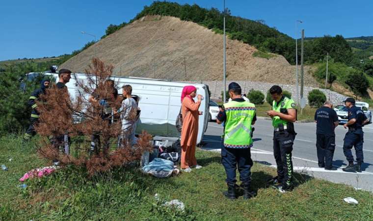 Düğün dönüşü feci kaza: 7 yaralı