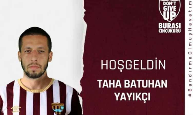 Taha Batuhan Yayıkcı, Bandırmaspor'da!