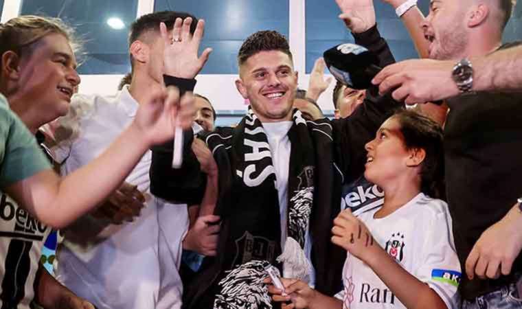 Milot Rashica Beşiktaş için İstanbul'da