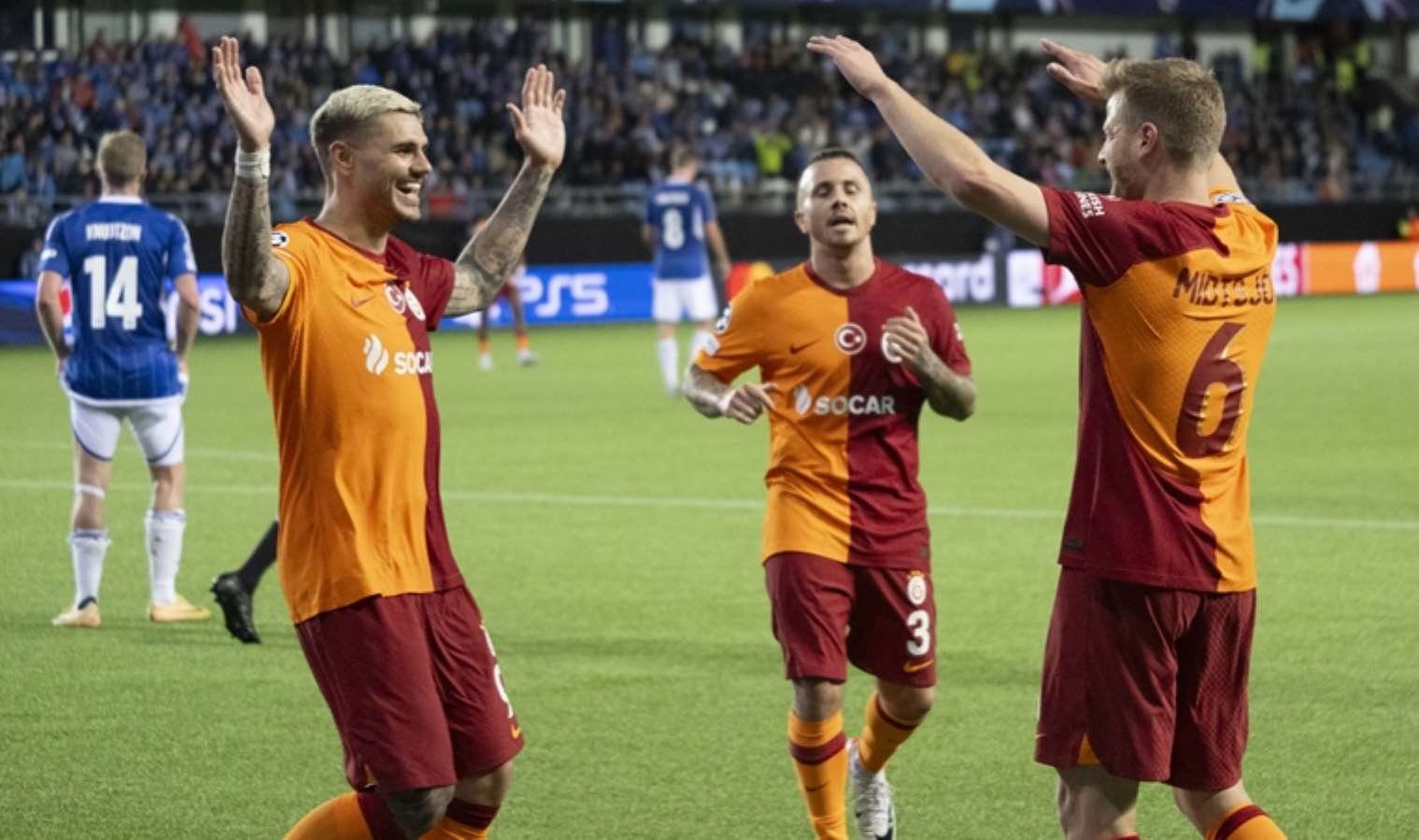 Galatasaray'ın zaferi Avrupa basınında: 'Molde'ye soğuk duş'