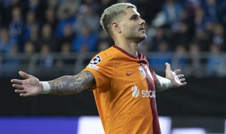 Galatasaraylı Mauro Icardi, Avrupa'da manşetleri süsledi!