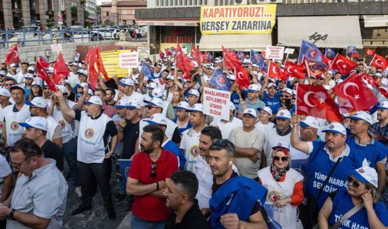 Maaş bordrolarını yaktılar! Talepleri 'zam'