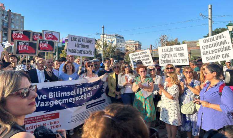 LABEP'den 'laik ve bilimsel eğitimden vazgeçmeyeceğiz' eylemi