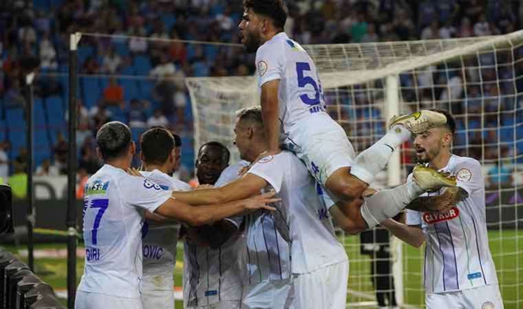 Trabzon'da nefes kesen maç! Çaykur Rizespor 17 yıl sonra güldü...