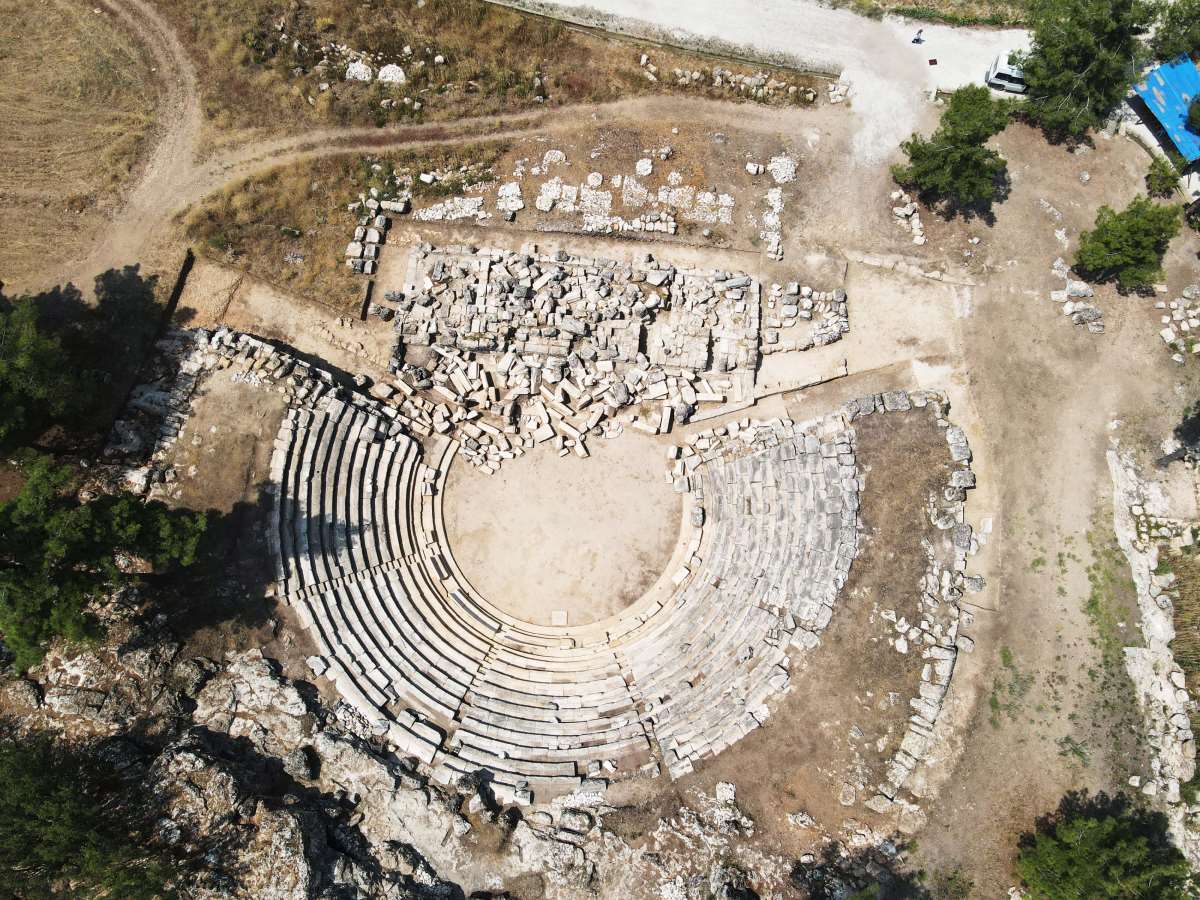 Hyllarima Antik Kenti'nin kazılarında rastlananlar şaşırttı...