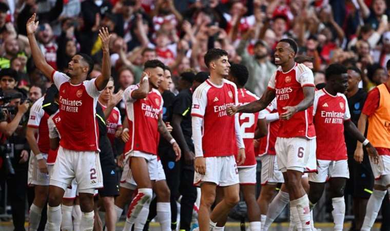 Community Shield'de şampiyon Arsenal! Manchester City 1 - 4 Arsenal